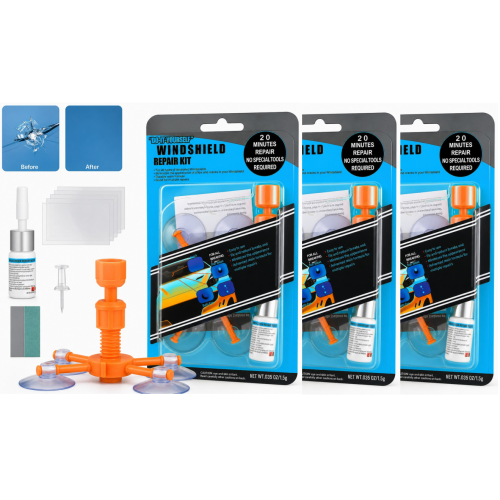 3 x Car Windshield Repair Kit