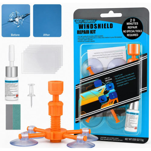 Car Windshield Repair Kit 